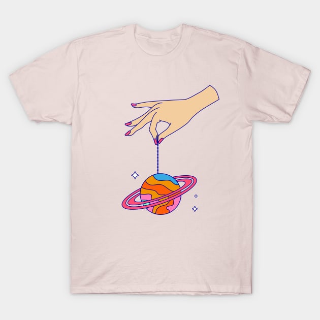 Saturn T-Shirt by Expanse Collective